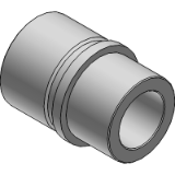 GB.06 - Vodící pouzdro ocelové s nákružkem