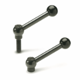 GN 6337.3 - Adjustable handles with threaded screw