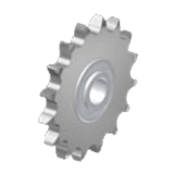 Chain stretcher sprockets with ball bearing ECO