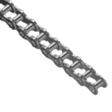 Stainless steel roller chains standard simplex DIN 8187