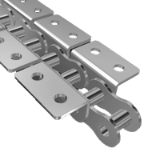 Łańcuchy rolkowe standardowe z zabierakiem  K2/02 jednorzędowe DIN 8187