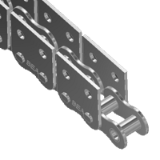 Łańcuchy rolkowe standardowe z zabierakiem  MK2/02 jednorzędowe DIN 8187