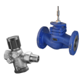 Pressure balanced globe valve