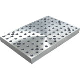 K0800 - Baseplates, grey cast iron with grid holes