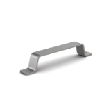 1913797 - Front mounted grab handles 107 mm in steel or stainless steel