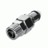 LC20004, LC20006 - In-Line - Ferruleless Polytube Fitting, PTF