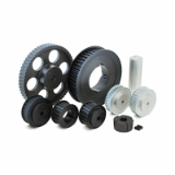 Timing belt pulleys and bars