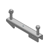 SS0700-57A - Base apilable para montaje de bloque de tipo Plug-in: Fijación de montaje en raíl DIN