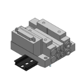 SS5V1-F_16 - Embase à cassette : Connecteur sub-D
