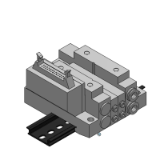 SS5V1-P_16 - Embase à cassette : Connecteur pour câble plat