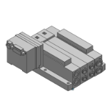 SS5V4-EX120 - Base de tirantes: Sistema de transmisión en serie (para salida) de tipo integrado EX120