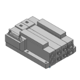 SS5V4-P - Embase à tirants : Connecteur pour câble plat