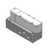 VQC5 - Montaje en placa base / Plug-in / Unidad individual