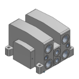 VV801_EX600 BASE - S-Kit/Serielle Datenübermittlung: EX600 Integrierte Ausführung (I/O)