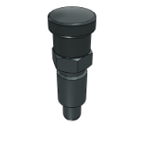 22110 (with hexagon collar and locking) - Index Plungers (With snap lock, Steel, SUS303)