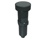 22120 (with hexagon collar and locking) - Index Plungers (With snap lock, Steel, SUS303)