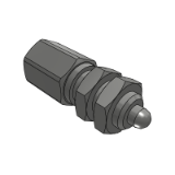 25010 (with sensor adapter) - Spring Plungers (Built-in sensor connector)