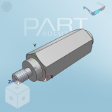 RBJ11_16 - Hexagonal strut¡¤Step Type¡¤Step Designated Type with Male Thread at One End and Female Thread at the other end