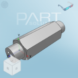 RBJ21_26 - Hexagonal strut¡¤Step Type¡¤Standard Type with Female Thread at Both Ends