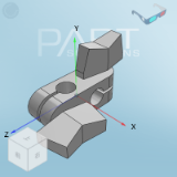 RDA01_12 - Ultra-simple support clip