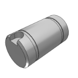 MAF01_62 - Rotary shaft, straight rod, with retaining ring groove keyway type