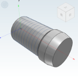 YBY21_38 - Big Head Taper Angle Locating Pin ¡¤ External Thread Type ¡¤ P.L.B Size Specified