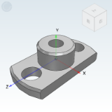 YER81_84 - Economical Bushing For Locating Pin D(0/-0.2) Flange Type