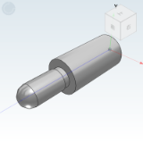 YFR31_85 - Locating pin small head spherical internal thread type · P size designated type