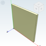 BLB51 - Radiation-proof lead glass plate