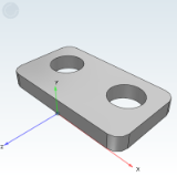 BLC83_84 - hinge pin key, key for fixed type