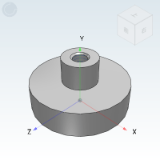 BQM35_36 - Covered Magnet/Disc/Boss Type