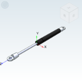 FHJ12 - Nitrogen spring, direction designated type