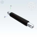 FHL36 - gas spring/Functional/Damping type/High temperature resistant type