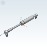 FHL59 - Nitrogen spring, head mounted optional · fixed reaction force, piston rod material: S35C/SUS304