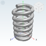 YCIM01_02 - Micro compression spring outer diameter reference type