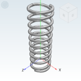 YFWF - Compressed Spring L Size Designation Type,Outer Diameter Reference Type