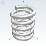 YUBB_E-YUBB_J-YUBB - Compressed Spring¡¤Outer Diameter Reference Stainless Steel Type, Allowable Displacement L¡Á(15~25)%