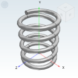 YUM_E-YUM_J-YUM - Compressed Spring¡¤Outer Diameter Reference Stainless Steel Type, Allowable Displacement L¡Á(28~35)%