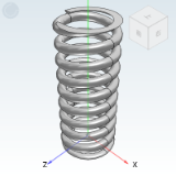 YVUH_YVUT_YVUY - Compressed Spring¡¤Inner Diameter Reference Stainless Steel Type, Allowable Displacement L¡Á45%/L¡Á60%