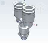 J-XXF71 - Precision type, quick joint, Y-type joint and external thread