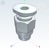 J-XXW01 - Precision type, mini type quick coupling, direct head and external thread