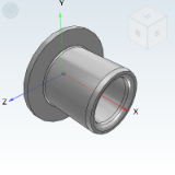 E-OFN01 - Economical Copper Alloy Oil-Free Bushing-Shoulder Type