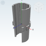 OBM03 - Sliding Film(For Aluminum-Plastic Sliding Bearing),Open Type