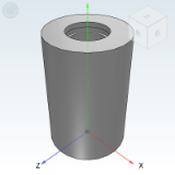 OFF01_03 - Discharging plate guide sleeve, steel ball bushing, one piece