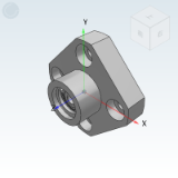 BFU31_56 - Mounted Bearing¡¤Double Bearing Guided Flange Type¡¤L Size Selection Type With Retaining Ring