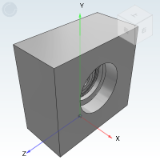 BGU01_16 - Mounted Bearing¡¤Single Bearing Bottom Mount Type¡¤Height h Selection Type / Height h Designation Type