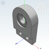 BHC61_66 - Mounted Bearing¡¤Single Bearing Front Mounting Shoulder Contact Type¡¤With Retaining Ring Type