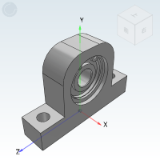 BHJ01_11 - Mounted Bearing¡¤Single Bearing L Type¡¤Fillet Type