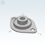 SBPFL201_207-TR - TR housed bearings, rhombus insert ball bearings, stamped type