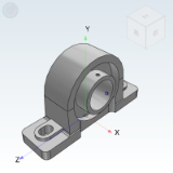 T-BDJ - Mounted Bearing,Outer Spherical Ball Bearings With Vertical Seat,Cast Type,Standard Type